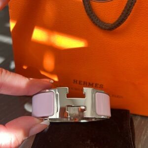 Hermes Large Clic Clac H bracelet